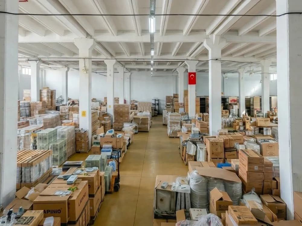 Depo ve stok alanı