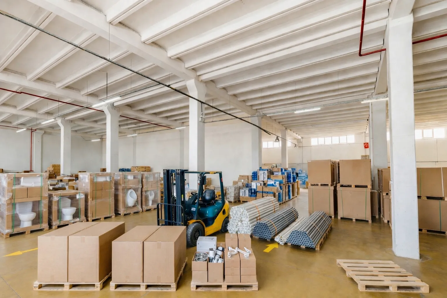 Hızlı Yükleme ve Sevkiyat Alanı